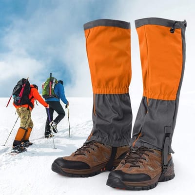 Dailygoods- Beenkappen Waterdicht - Winddichte Beenkappen - Sneeuwkappen - Verstelbare Trekkoordsluiting - Oxford-doek - 1 Paar - Sneeuwlegging