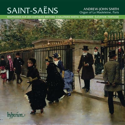 Saintsaensorgan Of La Madeleine Paris