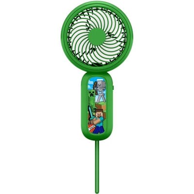 Minecraft - draagbare handventilator - zeer stil - USB-C oplaadbaar - met polsbandje