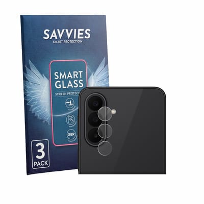 3 Stuks Savvies Screenprotector - geschikt voor Samsung Galaxy A27 5G (ALLEEN Camera Lens) - beschermfolie glas transparant