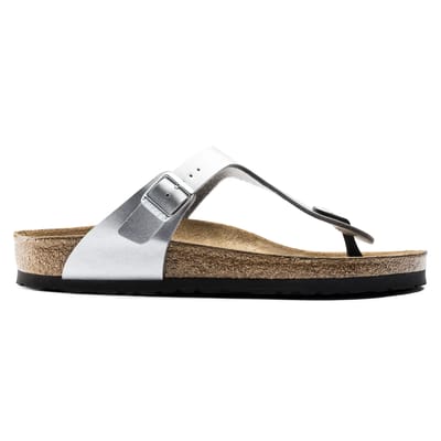 Birkenstock Slippers Dames Gizeh - 043851  Silver