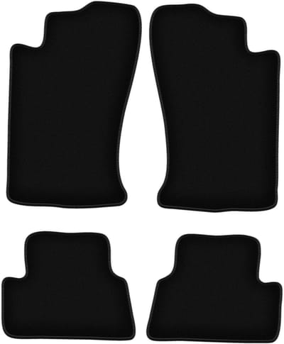 BASIC zwarte velours matten voor: Mitsubishi Eclipse 2G coupé (1995-1999)