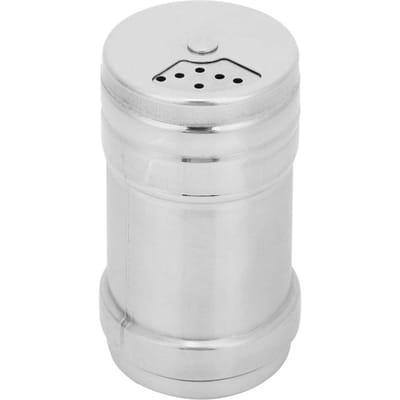 Roestvrijstalen Kruiden Condiment Fles Keukenhulpje Kruiden Organizer Pot Bus Medium white