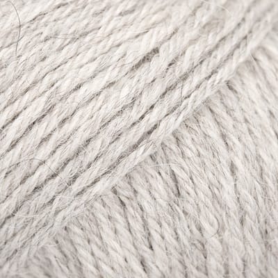DROPS Puna Natural Mix - 07 lichtgrijs - Wol Garen