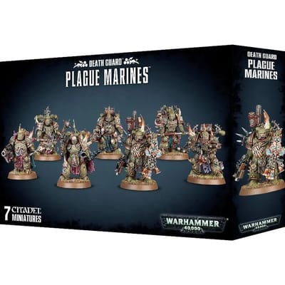 Beeldje Games Workshop Warhammer 40k - Death Guard Plague Marines