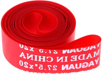 Fiets Velgtape - Band bescherming - Lekke banden voorkomen - Hoge druk bestendig - 2 stuks - Rood