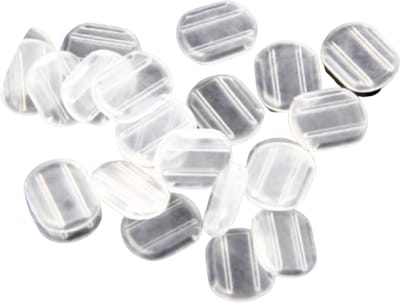 25 -Oorclip covers -klein 11 mm x 9 mm - Oorclip beschermers- Charme Bijoux