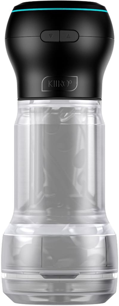Kiiroo Feel Pocket Stroker Crystal & PowerBlow Combo Bundel - Automatische Zuigkracht - Interactief - Transparant Reisformaat