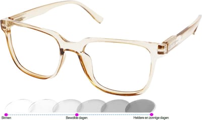 Leesbril Vista Bonita Cubo Photochromic-Soft skin-+1.00