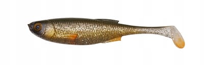 Savage Gear Craft Shad 10cm Green Silver - Kunstaas voor Snoek & Baars