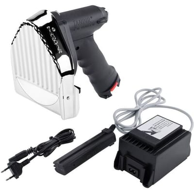TANDIR® Elektrisch kebabmes II 120 - incl. 2 messen, slijpsteen, kabel & tafelvoeding