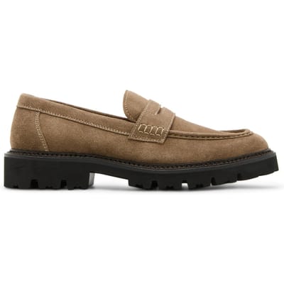 Steve Madden Noordin Casual Shoes Taupe Suede Taglia: 40 | Mocassini Outlet | Uomo | Nero