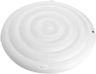Dailygoods- Opblaasbare Bubbelbad 5,4 Ft - Regenbestendig Deksel - Ronde Bubbelbad - PVC Spa - Buitenspa - Poolbeschermer - Veilig PVC Materiaal - Hot Tub Cover