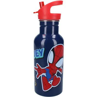 Vadobag Spidey Drinkfles en Schoolbeker - Blauw - Stainless Steel - 500 ml
