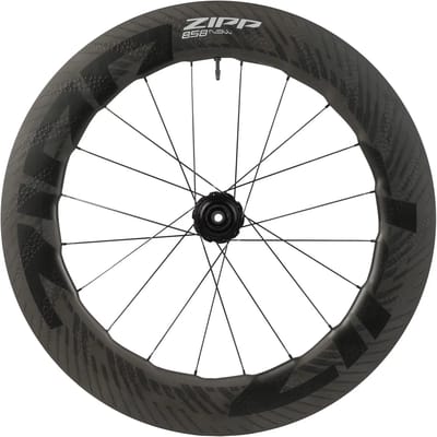 Paar achterwielen met tubeless banden Zipp 858 NSW CL 700C ARR SR 10/11V 12X142MM MY2023