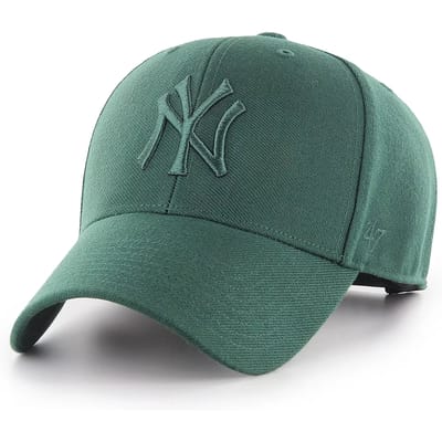 47 Brand New York Yankees MVP Cap B-MVPSP17WBP-DGA, Unisex, Groen, Pet, maat: One size