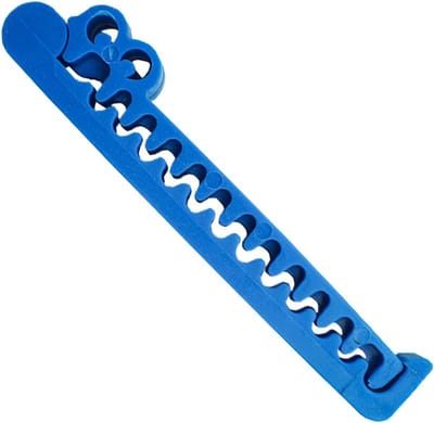 Voedselzak Clips - Keuken Klemmen - Voedsel Verpakken - Luchtdichte Afdichting - Grote Zware Klem - Blauw