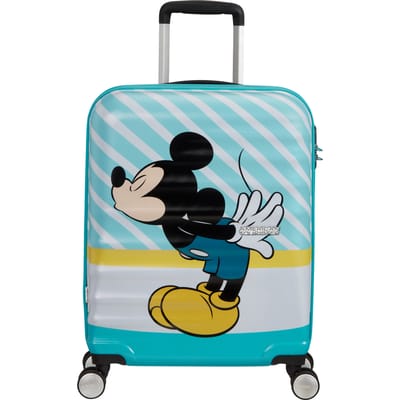 American Tourister Kinderkoffer - Wavebreaker Disney Spinner55/20 Disney (Handbagage) Mickey Blue Kiss