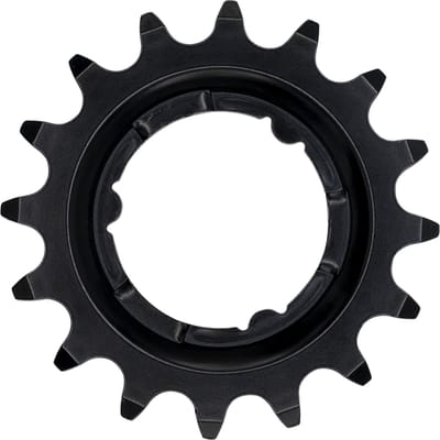 KMC Tandwiel 16T - Gehard Chromoly Staal - Zwart - Voor Shimano Versnellingsnaven