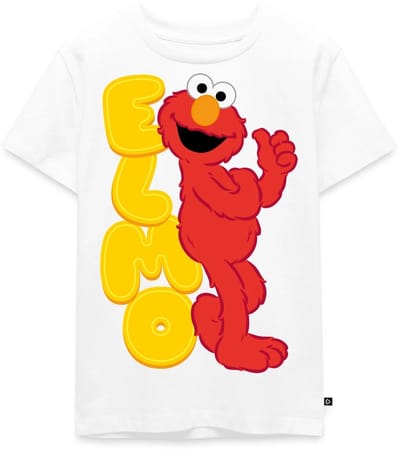 Sesamstraat Elmo Portret Premium T Shirt Kinderen