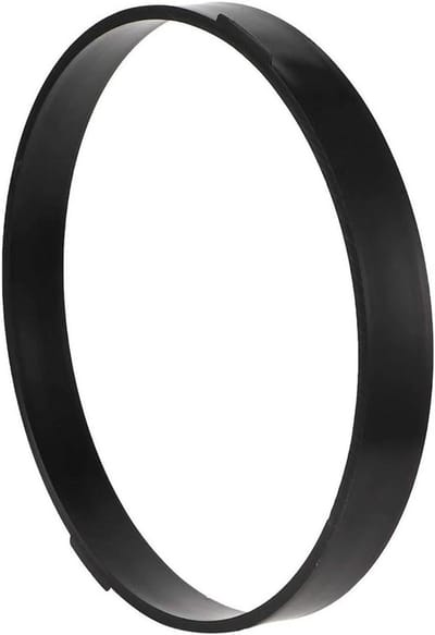 Betonmal Ronde Pad - Bestratingsmal Tuin - Terras Aanleggen - Herbruikbaar PP Materiaal - 345 cm Diameter - Zwart
