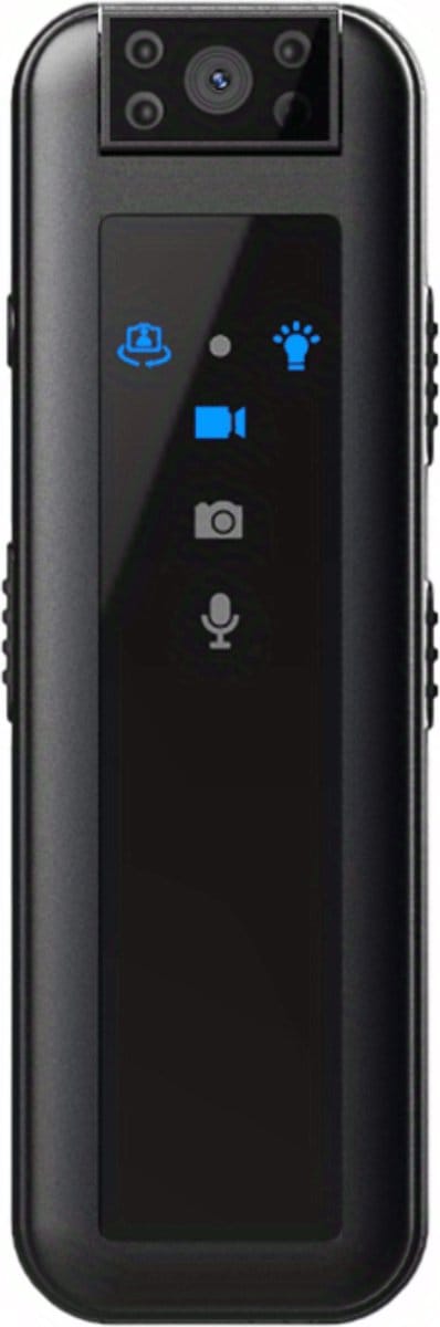 Livano Spy Cam - Bodycam - Politie - Chest Camera - Spy Camera - Verborgen Camera - Spionage Camera - Action Camera - HD