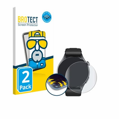 BROTECT - Screenprotector voor Marsyu Smartwatch 1.56" - Folie Beschermfolie matte volledig dekking 2 Stuks