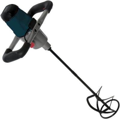 Pleistermixer - Roermechanisme - Materiaalmengen - Instelbare snelheid - 120 liter capaciteit - Grijs