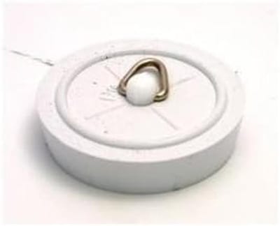 Witte Wastafelplug 1 3/4 Inch - Universele Stop voor Spoelbak en Bad