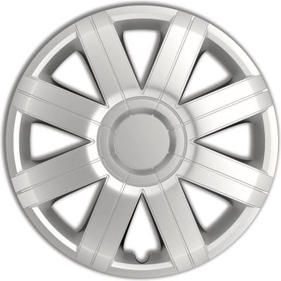 Autostyle Wieldoppen Sportive 15 Inch Abs Zilver Set Van 4