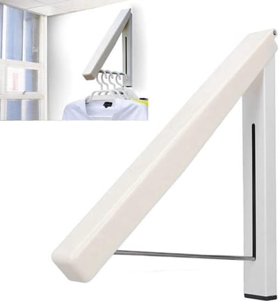 Dailygoody - Droogrek Wandmontage - Intrekbaar Kleding Droogrek