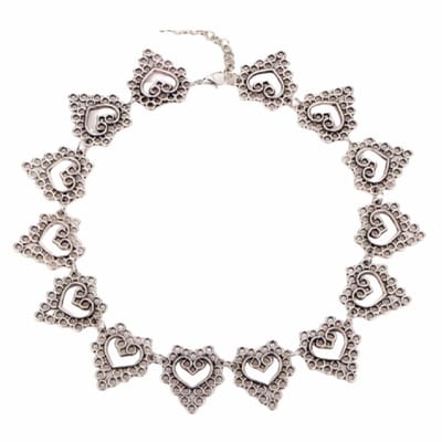 Hals ketting- Tibetaanslook - Charme Bijoux
