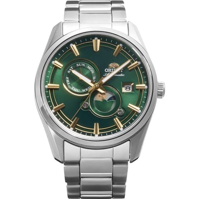 Orient Stretto RA-AK0314E30B Stretto Sun & Moon Horloge