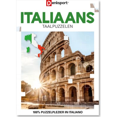 Denksport Italiaans Taalpuzzelen puzzelboek