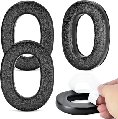 Set van 4 Vervangende Oorkussens voor Werkbescherming - Geschikt voor Geluidsisolatie, Comfort en Duurzaamheid