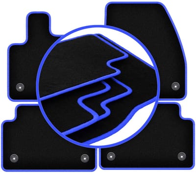 CARLUX-BLUE automatten voor: Range Rover Evoque II SUV (2019-)