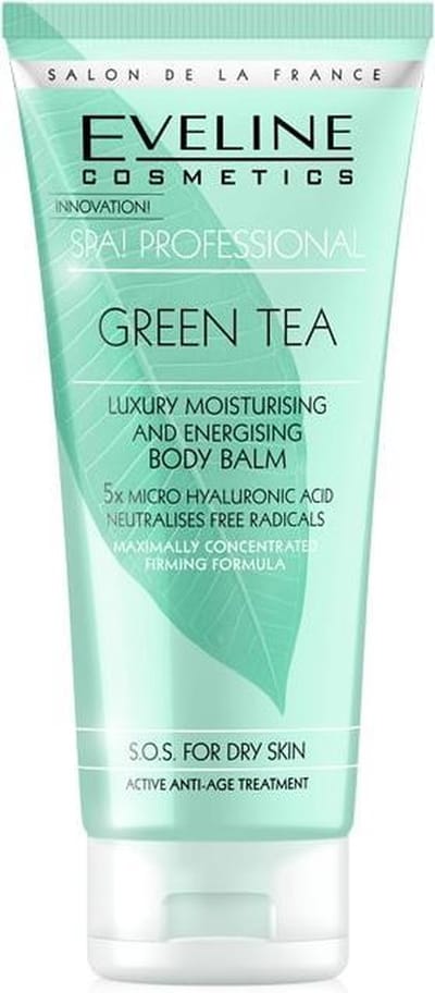 Eveline - Salon De La France balsam do ciała nawilżająco-energetyzujący Zielona Herbata 200ml