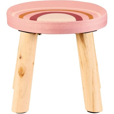 LIVARNO HOME Kinder kruk (houten poten - regenboog)
