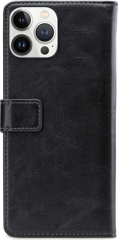 Mobilize - iPhone 13 Pro Max Hoesje - Elite Gelly Wallet Book Case Zwart