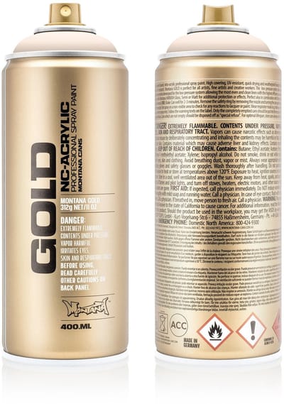 Montana GOLD G2010 Orange Ice spuitbus 400ml