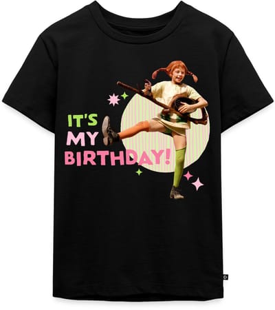 Pippi Langkous It's My Birthday Premium T Shirt Kinderen