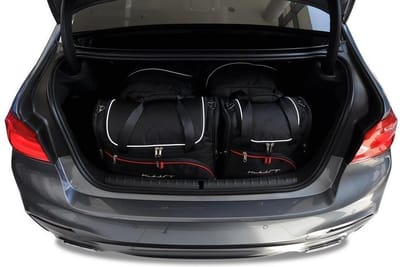 BMW 5 LIMOUSINE 2016+ 4-delig Reistassen Op Maat Auto Interieur Kofferbak Organizer Accessoires