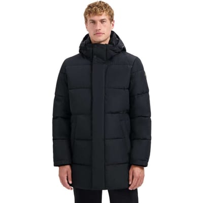 No Excess Jacket Long Parka Hood Padded Black Size: M | Winter Jackets Outlet | Heren | Zwart