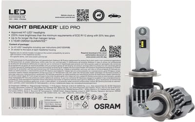Osram Night Breaker H7 LED tot 220% meer helderheid