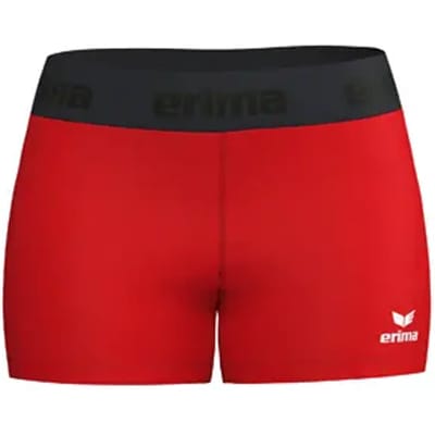 Erima T&F Wings Short Tight Dames - Rood | Maat: 32