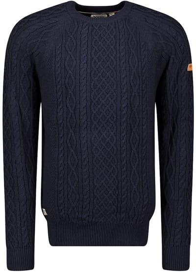Geographical Norway Heren Trui Fresh Ronde Kraag Gebreid - 3XL