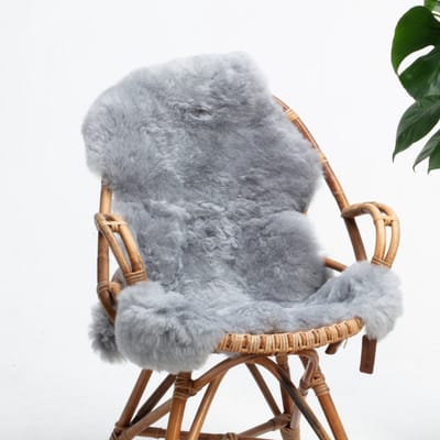 SHEEPY® | Schapenvacht | Liva (Grijs) M (100-105cm) - Sheepy.cc