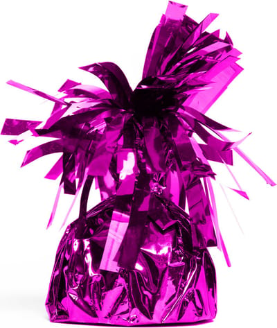 12x Ballon gewichtje Paars 170 gram - Ballongewicht Gewicht Ballonnen Feest Accesoires Thema Party Tafeldecoratie Tafel Decoratie