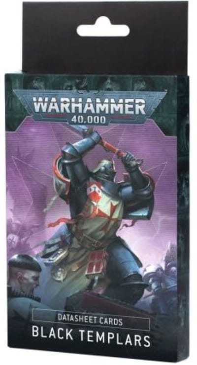 Warhammer 40K - Black Templars - Datasheet Cards (55-52)