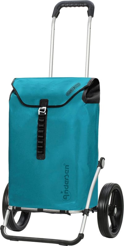 Andersen Shopper Royal Shopper Ortlieb 2.0 boodschappentrolley 50 cm - 40 L - petrol